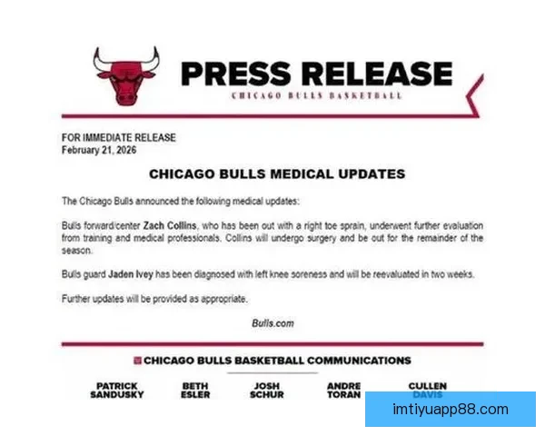 公牛主帅谈艾维被裁：年轻球员正经历挑战愿为需要帮助的球员提供支持